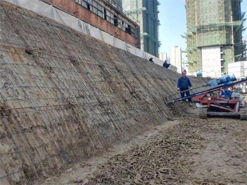 宿城建筑边坡支护
